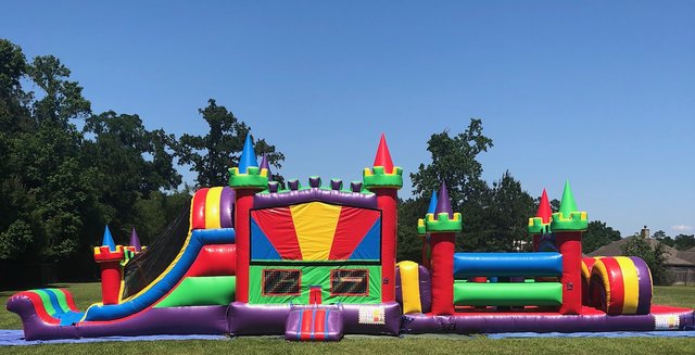 50 Ft Royal Combo Obstacle Course
