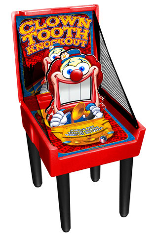 CLOWN TOOTH KNOCK OUT CARNIVAL GAME