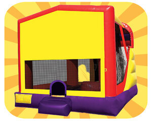 C4 Module Bounce House with Slide Wet