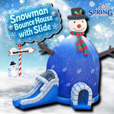 Snowman Bounce and Slide
