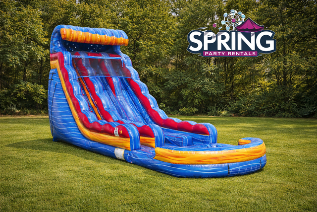 Beach Life Dual Lane Dry Slide