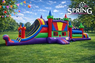 50 Ft Royal Combo Obstacle Course