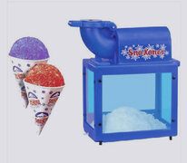 Sno Cone Machine w/ 2 one liter bottles of syrup and 50 cups