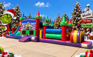 The Grinch Obstacle Course Combo