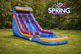 Beach Life Dual Lane Dry Slide