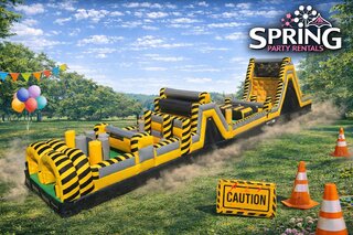 75 ft Atomic Rush Obstacle Course