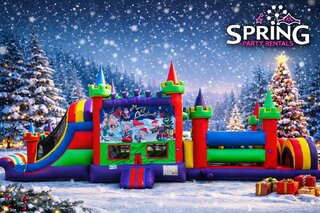 Christmas 50ft Obstacle Course