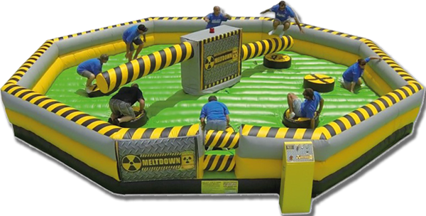 Wipeout Inflatable Meltdown Machine for Sale