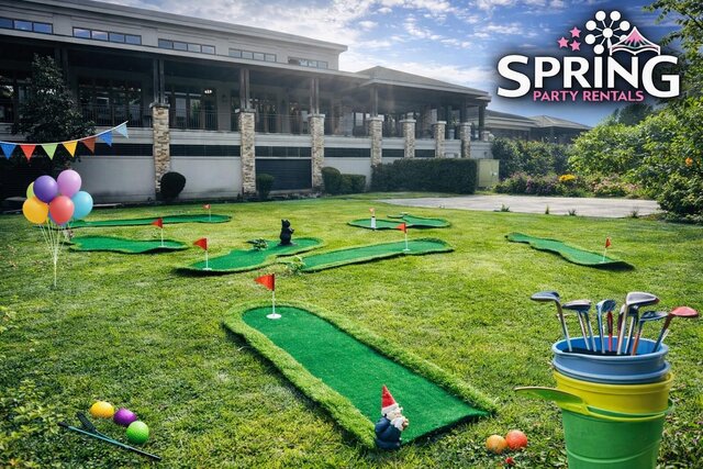 Mini Golf up to Nine Holes