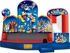 5 in1 Mickey Dry Bounce House with Slide