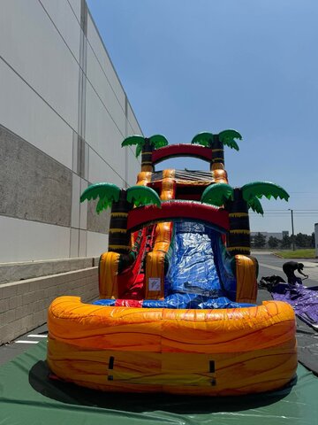 Wet Tropical Crush Waterslide