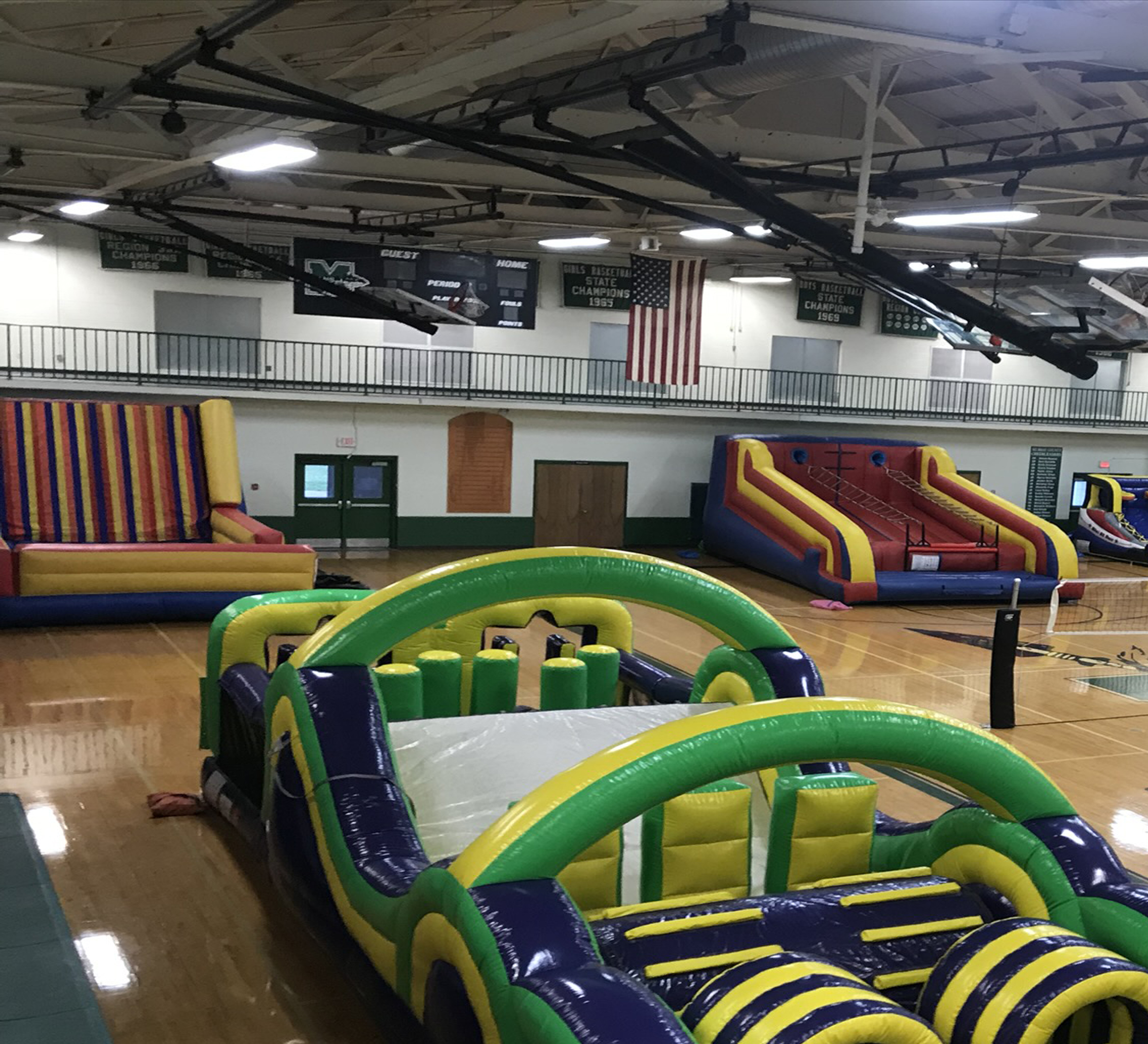 velcro wall inflatable rental