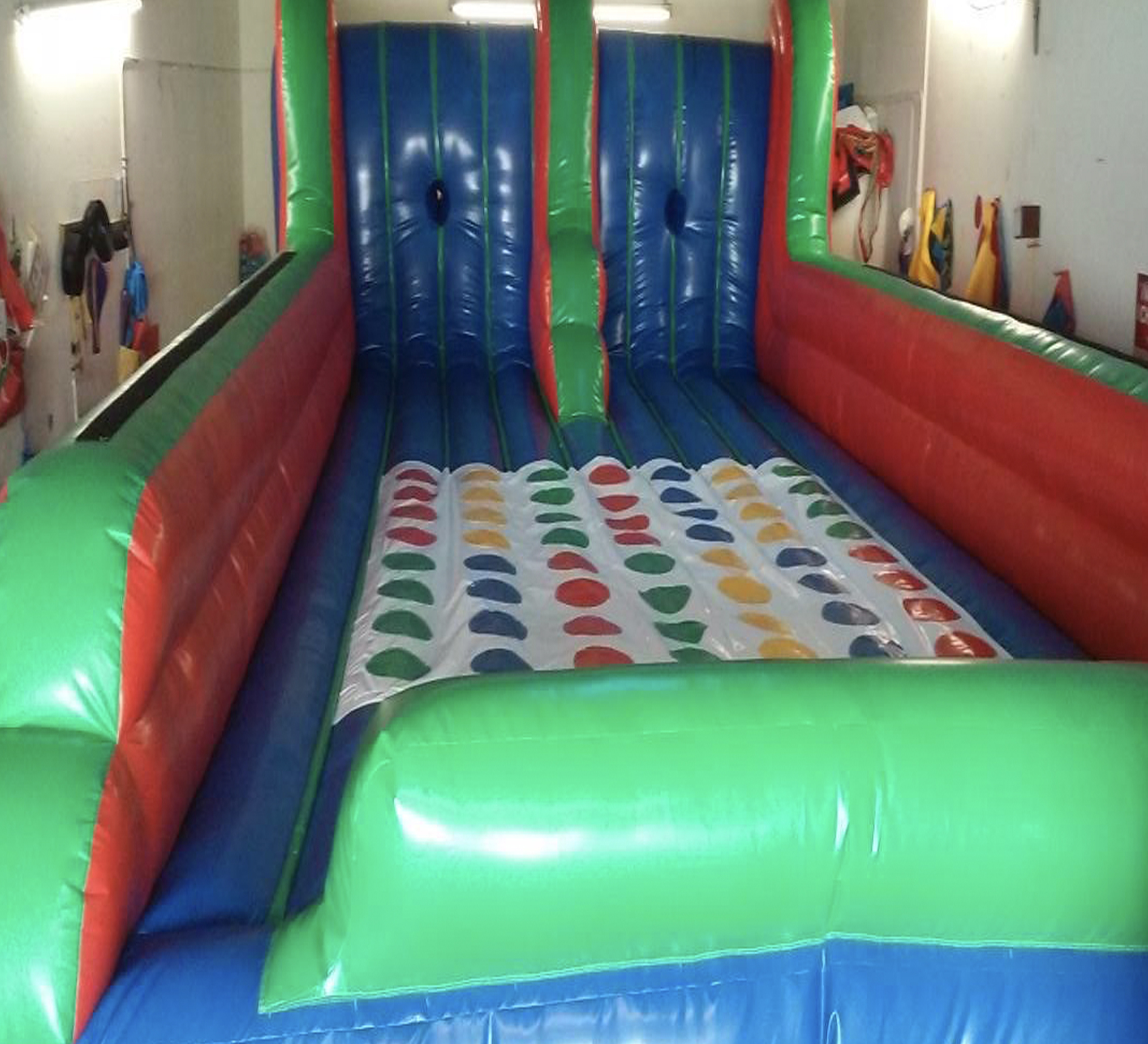 Inflatable Game Rental Near Me | Bungee Run and Joust | Shelf Service Bouncers