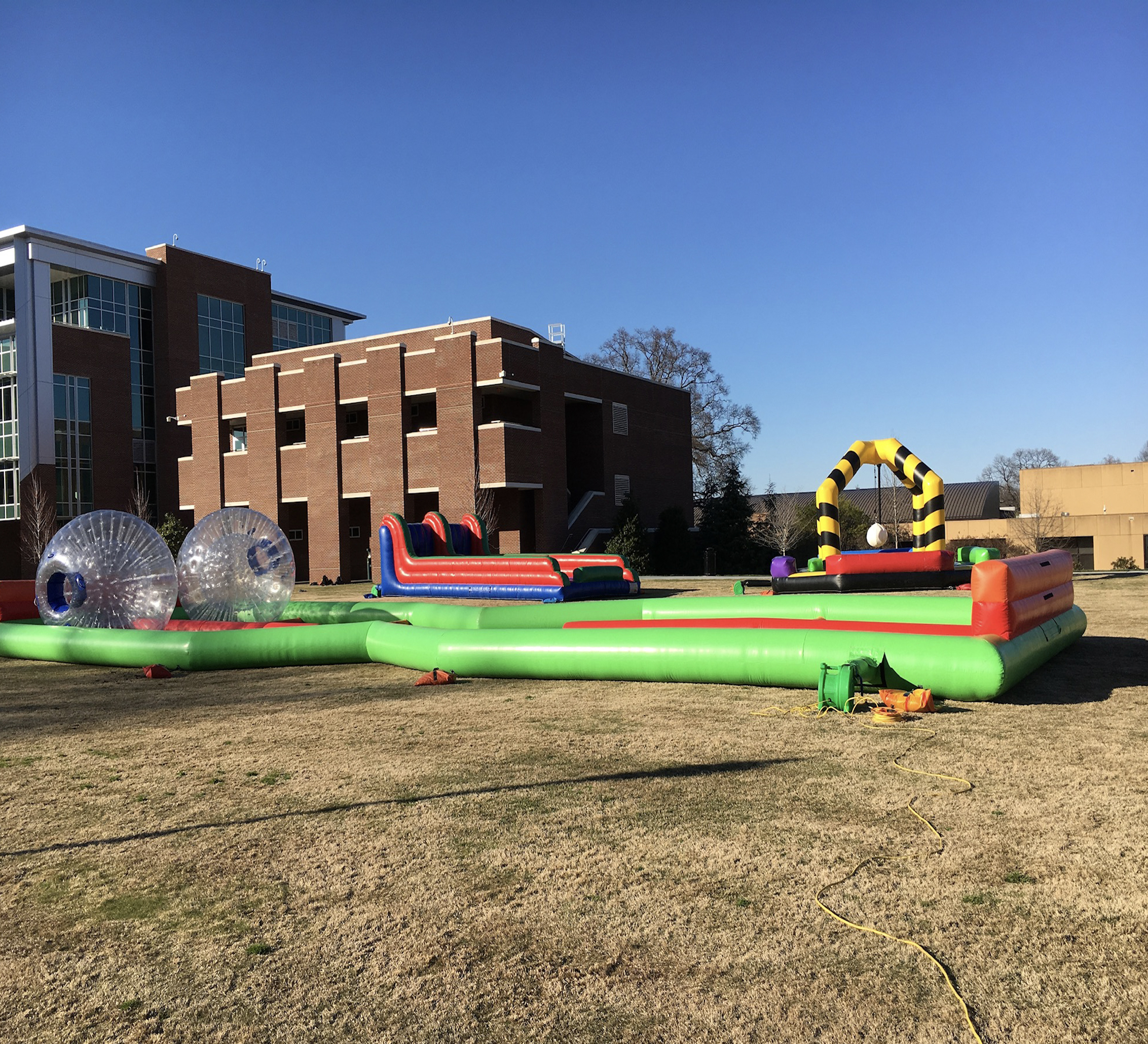 wrecking ball inflatable rental