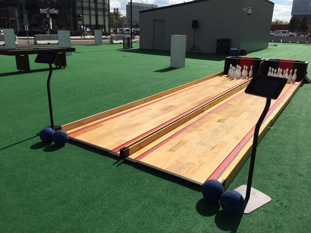 Portable Bowling Alley