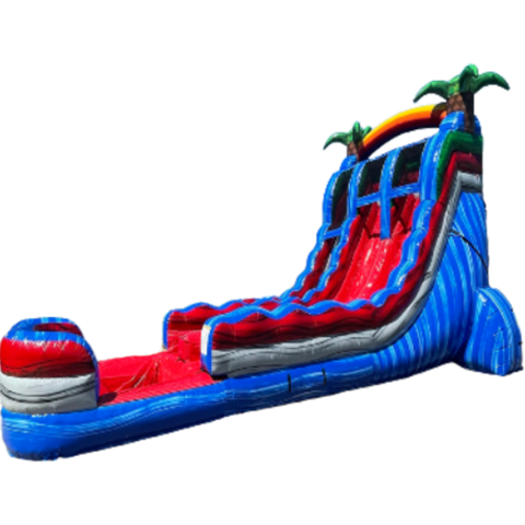 Baja Blast Dual Lane Inflatable Super Slide