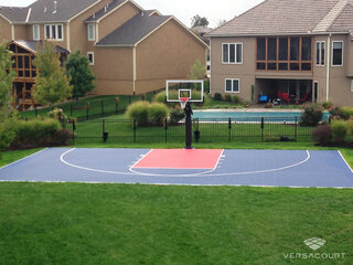 Portable Multi Purpose Court (Size: 49'4'' x 24'9 3/4'')