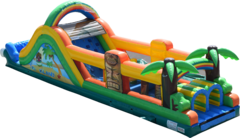 Tiki Island Water Obstacle Course Rental