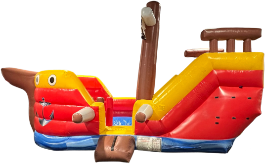 Toddler Pirate Ship Inflatable Combo