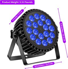 LED Par Light, RGBUV