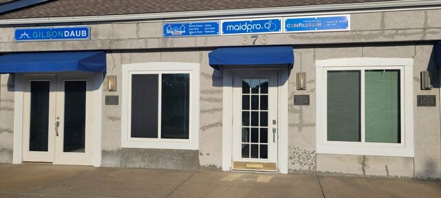 ShipShape Party Rentals office sign at 676 SE Bayberry Lane in Lee's Summit, MO