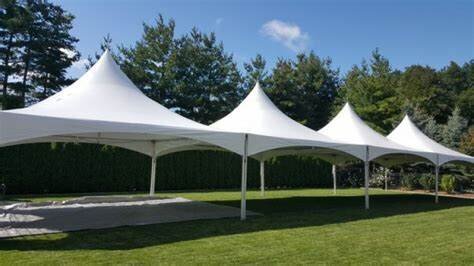 20' x 80' White High Peak Tent