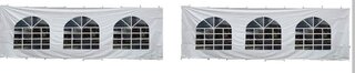 30' Pole Tent Cathedral Window Side Wall