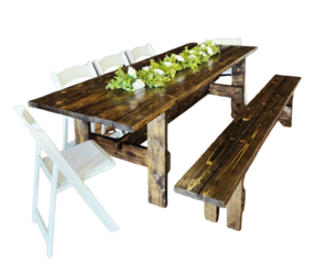 8' Farmhouse Table