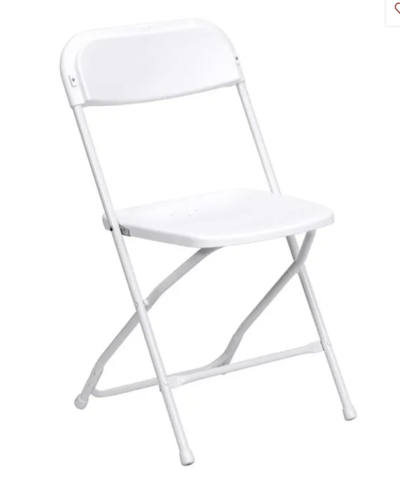 White Plastic Chair