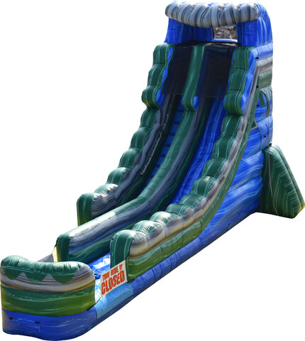 Blue Wave 21ft Waterslide