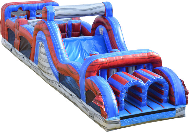 40' Freedom Rush Obstacle Course - A