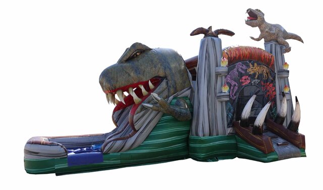 Jurrasic Double Slide Wet or Dry Large Combo