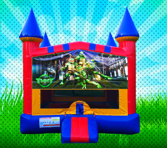 TMNT Primary Colors Bounce House 