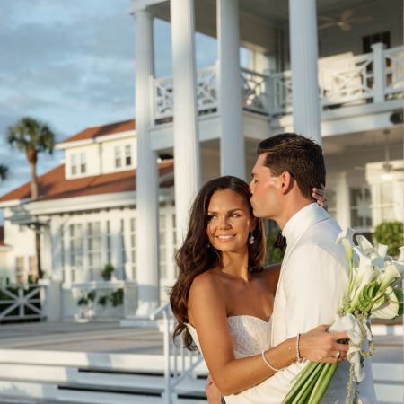 Ashley And Johns Colorful Gasparilla Inn Wedding