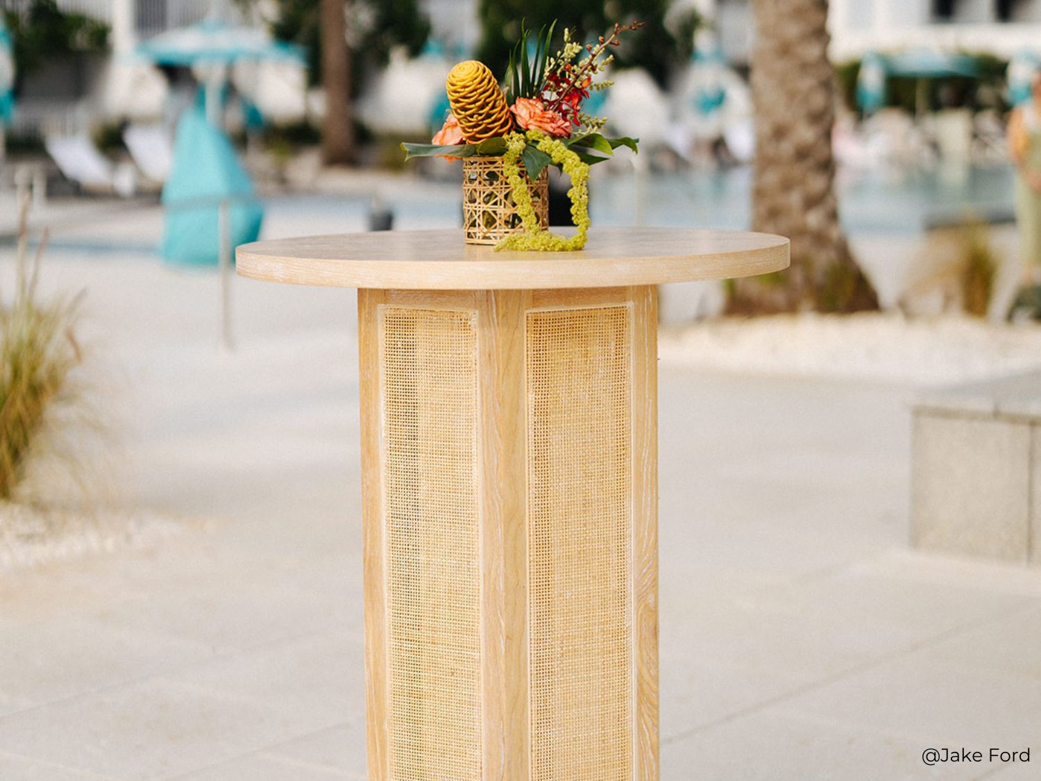 Cocktail Table Rentals in Sarasota by Stella Rose Events