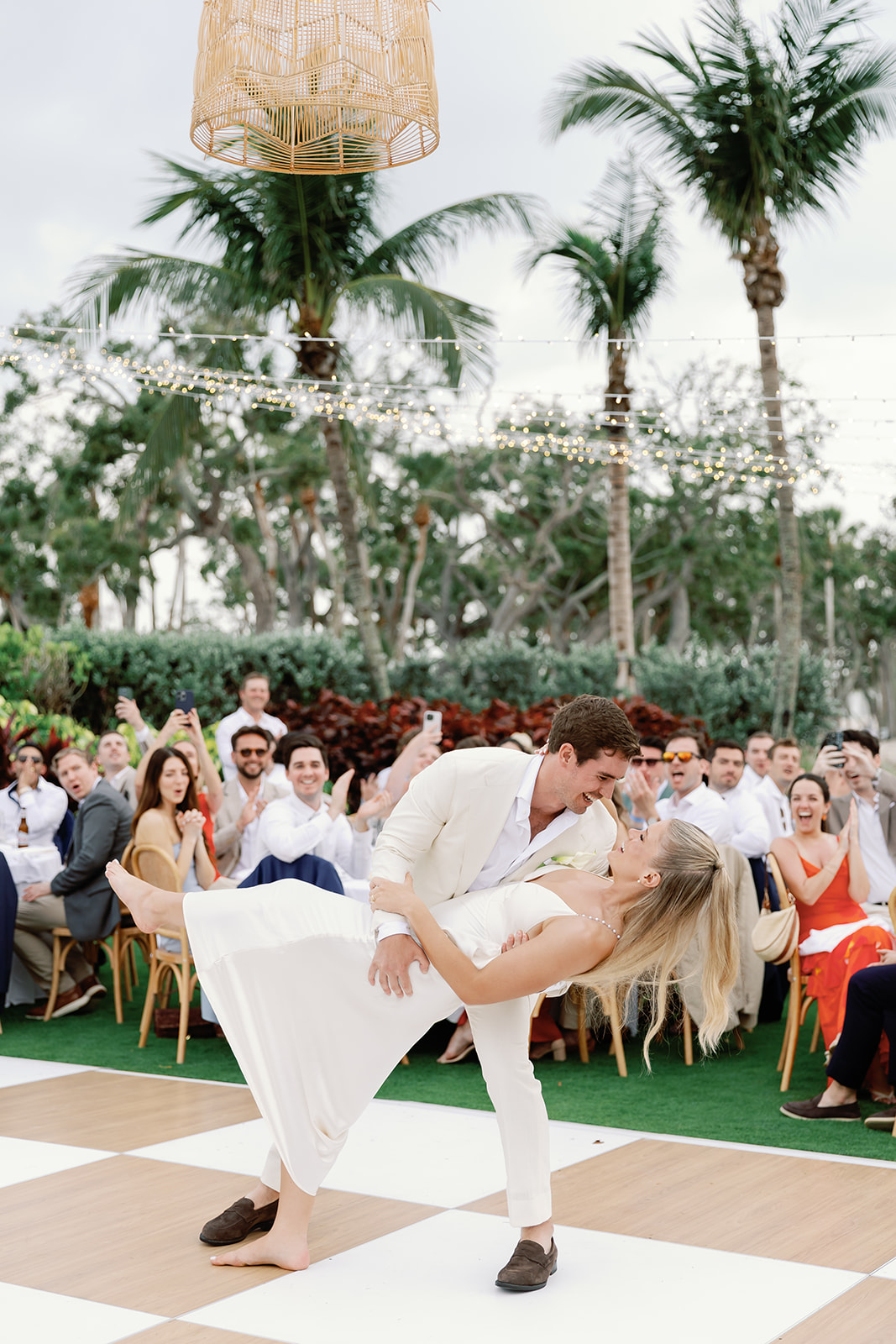 Brown And White Dance Floor Rental from Stella Rose Events at Longboat Key Club Brown And White Dance Floor Rental from Stella Rose Events at Longboat Key Club