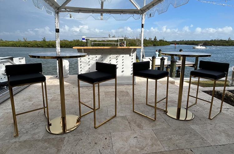 Cocktail Table Rentals in Sarasota by Stella Rose Events