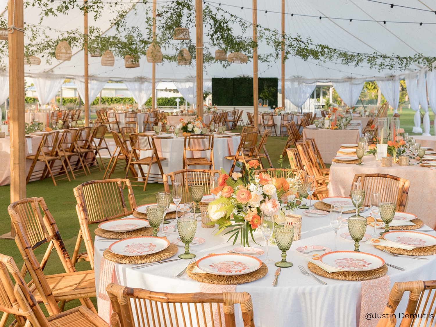 Lounge Furniture Wedding Rental at Ringling Museum from Stella Rose Events