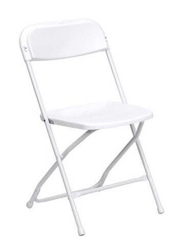 Adult White Folding Chair