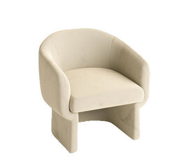 Club Chair - Chloe - Velvet Legs - Pewter Velvet