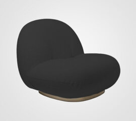 Side Chair - Pearl - Gold Legs - Black Velvet