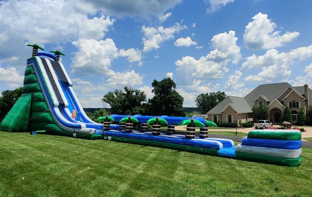 40ft Giant Tropical Wave Water Slide