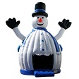 Snow Man Bounce House Rentals