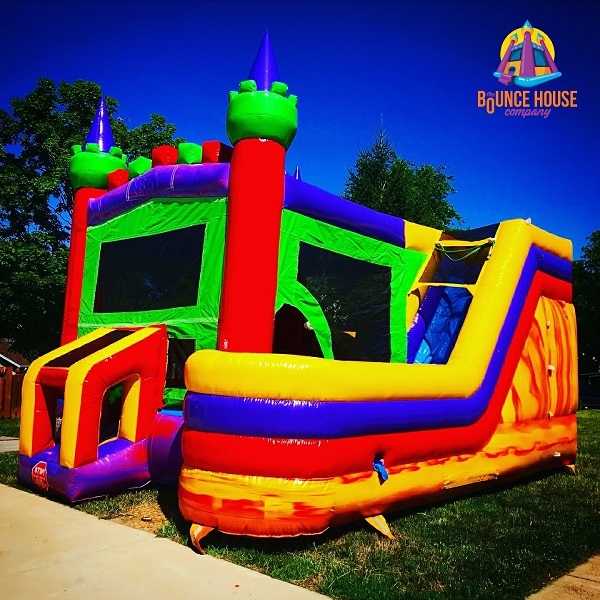 The Only Guide to Castle Inflatable Bounce House W Slide Chicago thumbnail