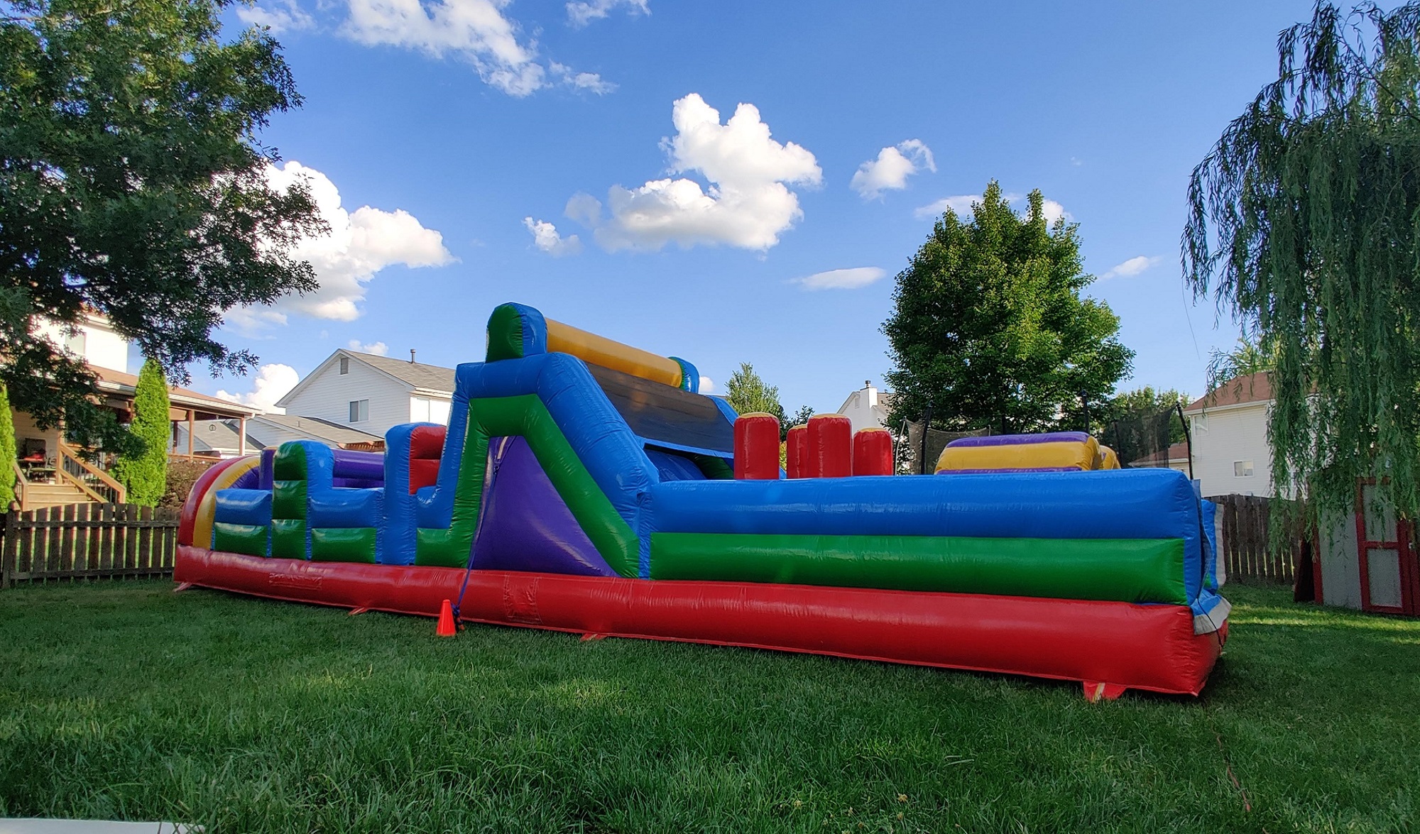 inflatable obstacle course for adults