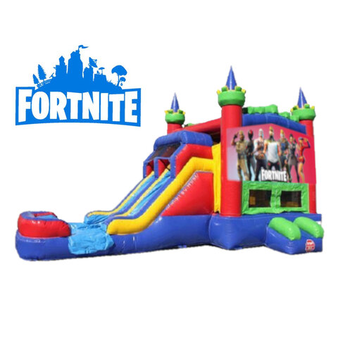 Fortnite Bounce House Combo Wet or Dry