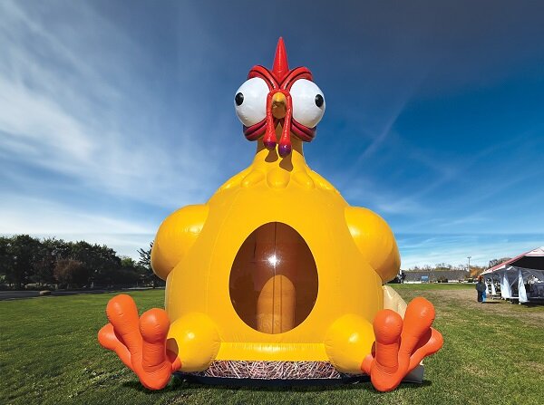 Chicken Bounce House