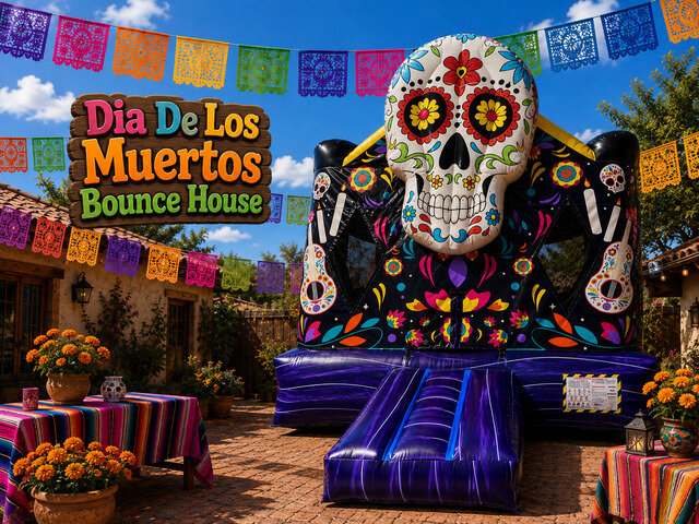 Dia De Los Muertos Bounce House