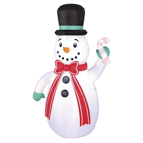 7' LED Santa Inflatable