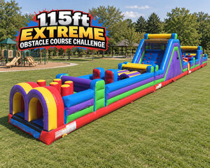 115ft Extreme Obstacle Course Challenge
